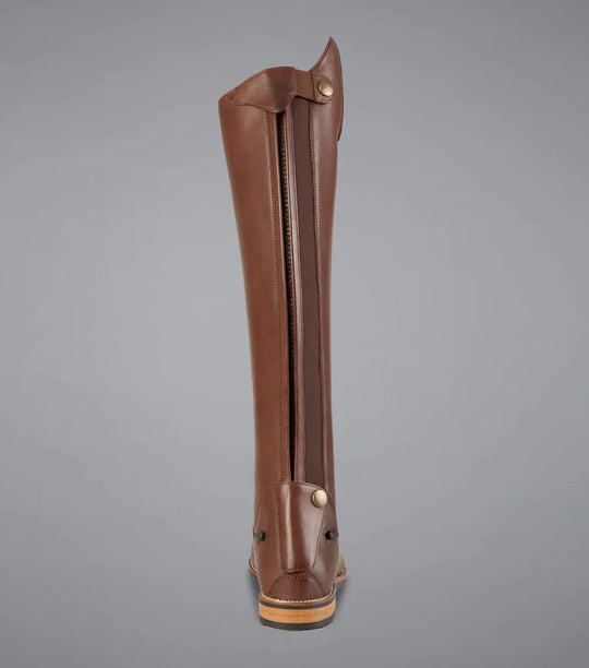 PE Maurizia Ladies Lace Front Tall Leather Riding Boots Brown AVAILABLE now
