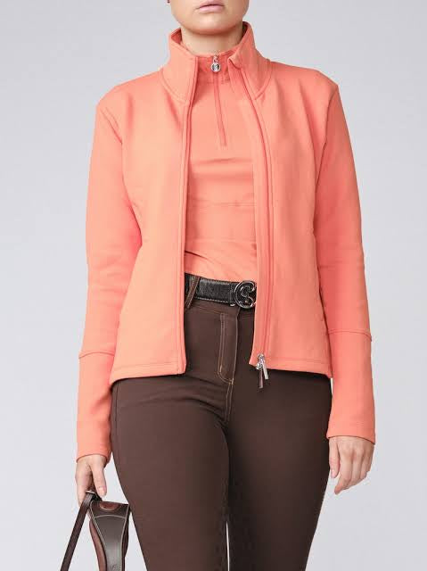 PSOS Fleur Full Zip Mid Layer Ginger