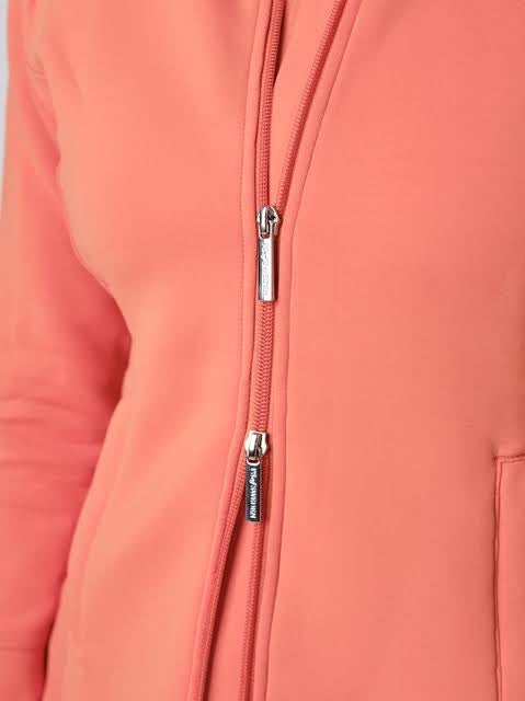 PSOS Fleur Full Zip Mid Layer Ginger