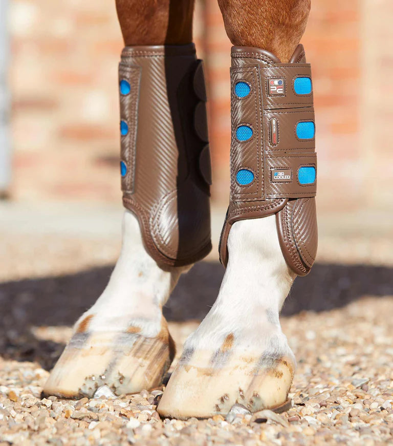 Carbon Tech Air-Cooled Eventing Boots Front
