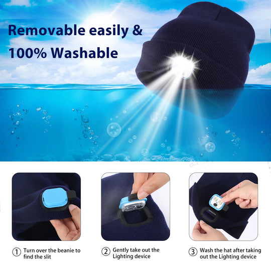 HB LED light up Beanie