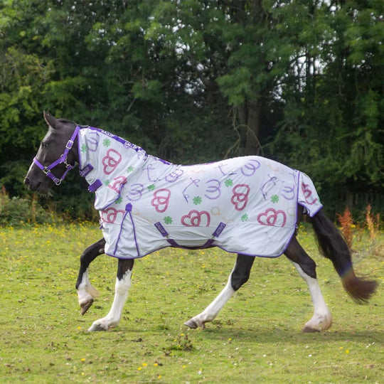 Gallop Trojan Bits and Luck Mesh Fly Rug
