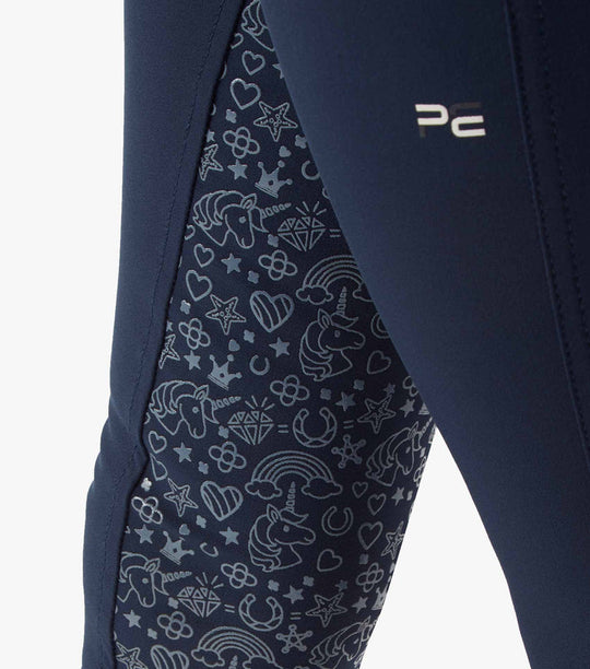 PE Ames Girls Full Seat Gel Riding Breeches