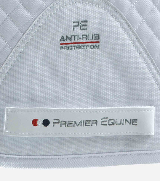 PE  Plain Cotton Saddle Pad - Dressage Square