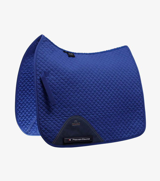 PE  Plain Cotton Saddle Pad - Dressage Square