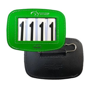 Hamag™ Leather Stallion saddle Cloth Number Holders (Pair)