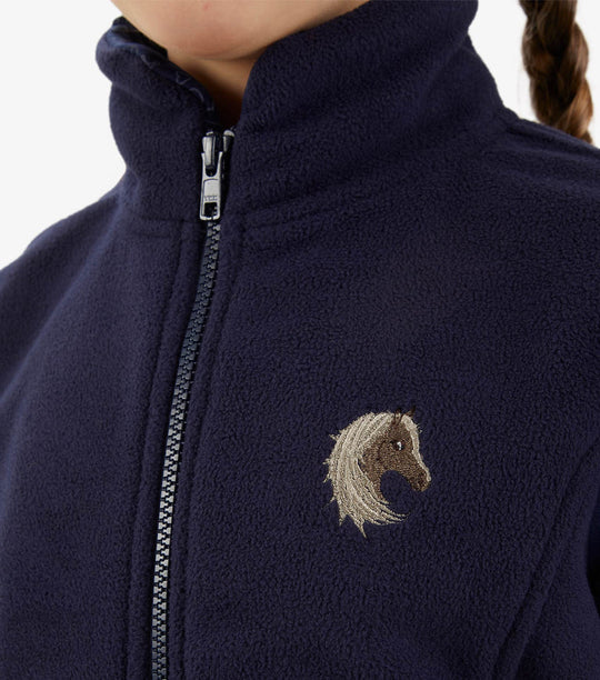 PE Sellia Girls Fleece Riding Gilet