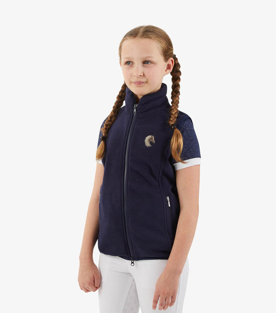 PE Sellia Girls Fleece Riding Gilet