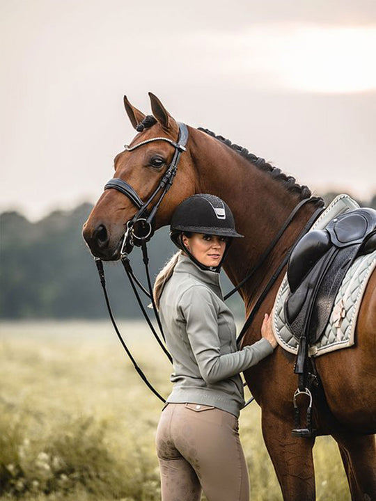 PSOS Faith Full Zip Sweater Thyme
