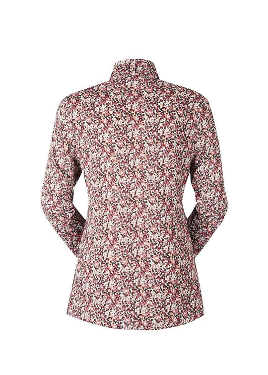 Kerrits Cool Ride Ice Fill Print Long Sleeve - Rose Field