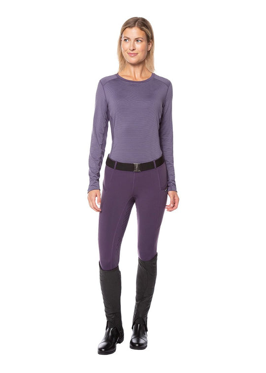 Kerrits Ice Fill Tech Tights Blackberry
