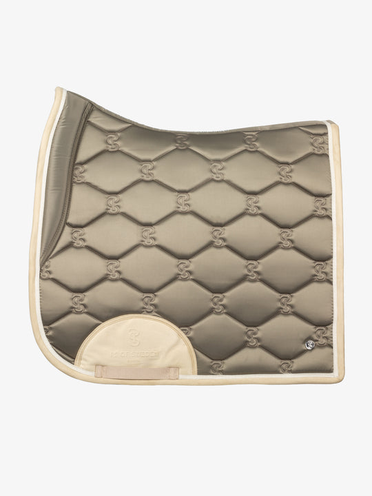 PSOS Dressage Saddle Pad Essential  Chocolate Chip