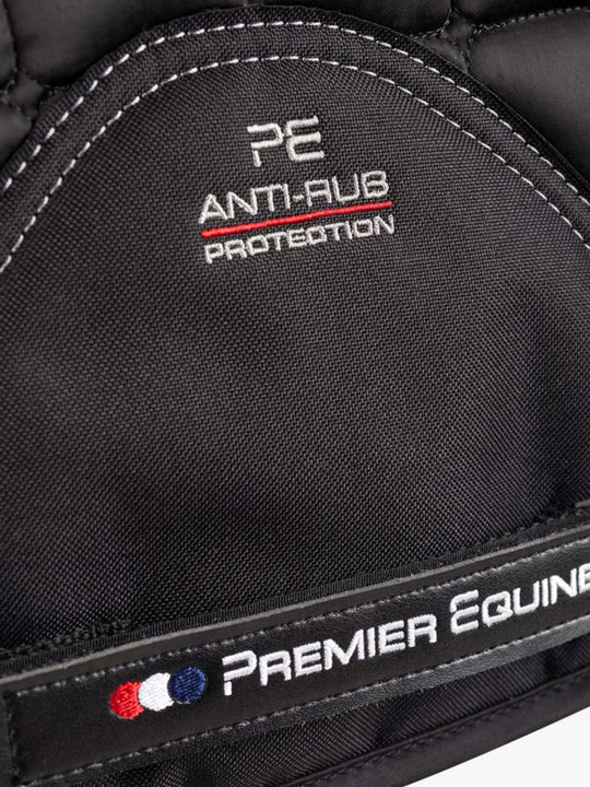 PE Atlantis CC Satin Merino Wool Dressage Square Black