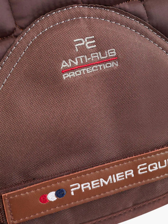 PE Atlantis CC Satin Merino Wool Dressage Square Brown