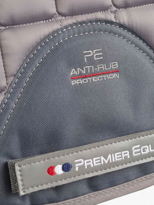 PE Atlantis CC Satin Merino Wool Dressage Square Grey