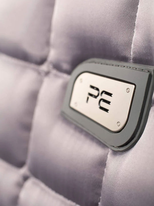 PE Atlantis CC Satin Merino Wool Dressage Square Grey