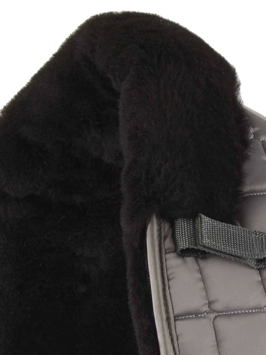 PE Atlantis CC Satin Merino Wool Dressage Square Grey