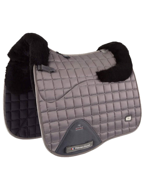 PE Atlantis CC Satin Merino Wool Dressage Square Grey