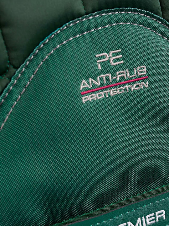 PE Atlantis CC Satin Merino Wool Dressage Square Olive