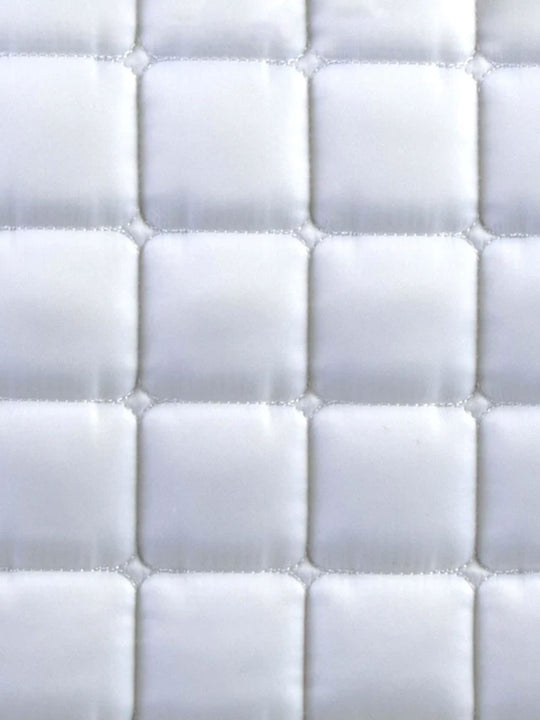 PE Atlantis CC Satin Merino Wool Dressage Square White