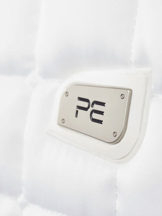 PE Atlantis CC Satin Merino Wool Dressage Square White
