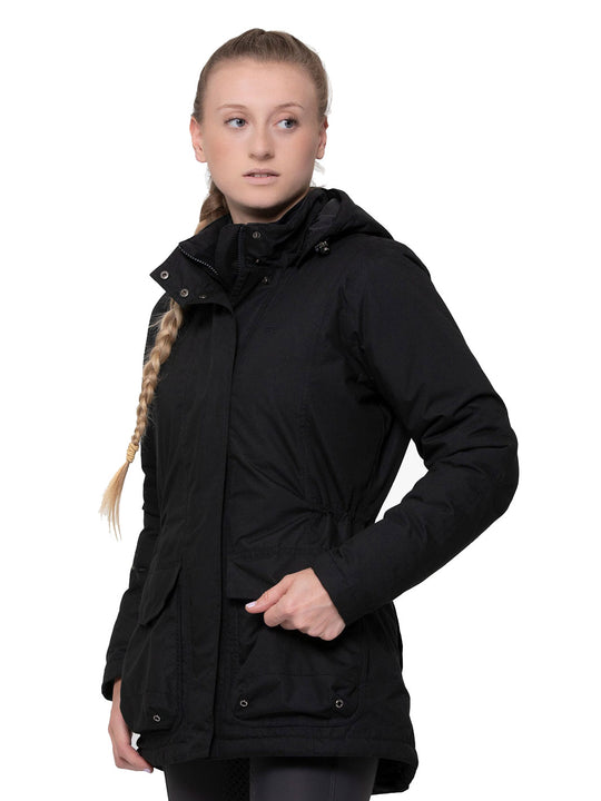 PE Cascata Ladies Waterproof Jacket Black