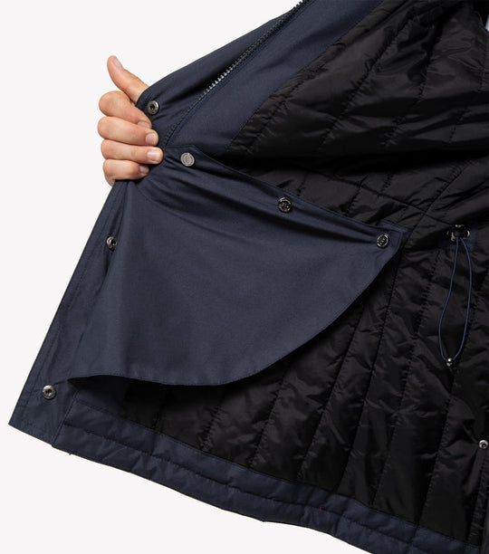 PE Cascata Ladies Waterproof Jacket Navy