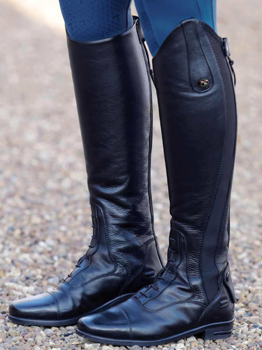 PE  Chisouri Ladies Long Leather Field Riding Boot