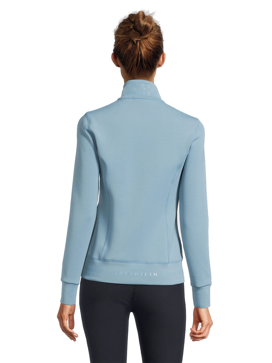 PSOS Faith Full Zip Sweater Aqua