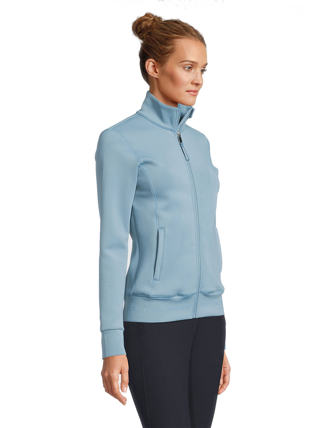 PSOS Faith Full Zip Sweater Aqua