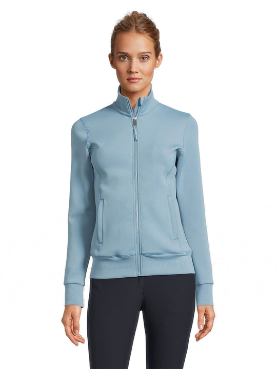 PSOS Faith Full Zip Sweater Aqua