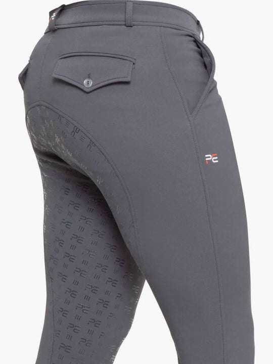 PE Levanzo Mens Full Seat Gel Breeches Anthracite