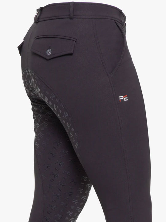 PE Levanzo Mens Full Seat Gel Breeches Black