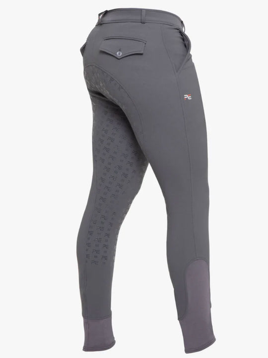 PE Levanzo Mens Full Seat Gel Breeches Anthracite