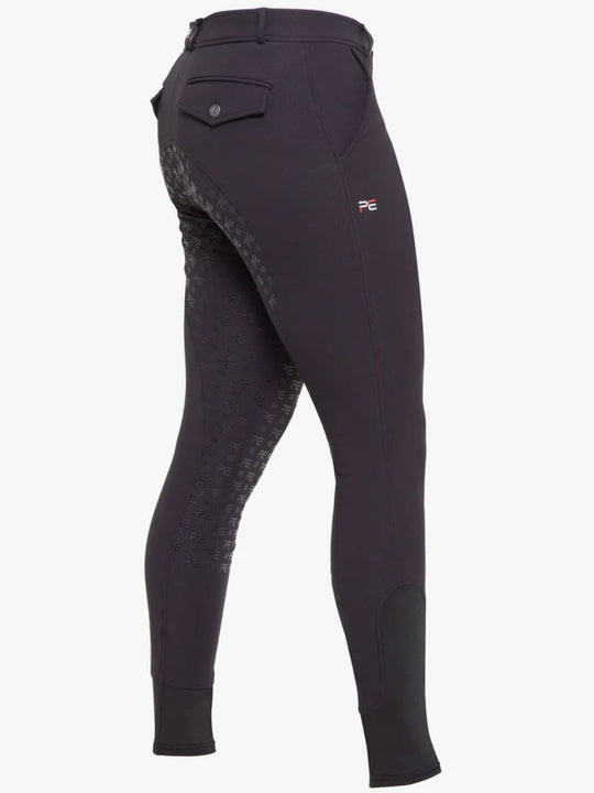 PE Levanzo Mens Full Seat Gel Breeches Black