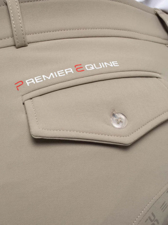 PE Levanzo Mens Full Seat Gel Breeches Beige