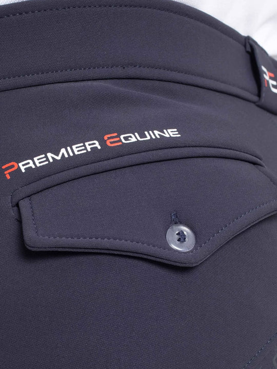 PE Levanzo Mens Full Seat Gel Breeches Navy