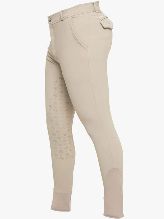 PE Levanzo Mens Full Seat Gel Breeches Beige