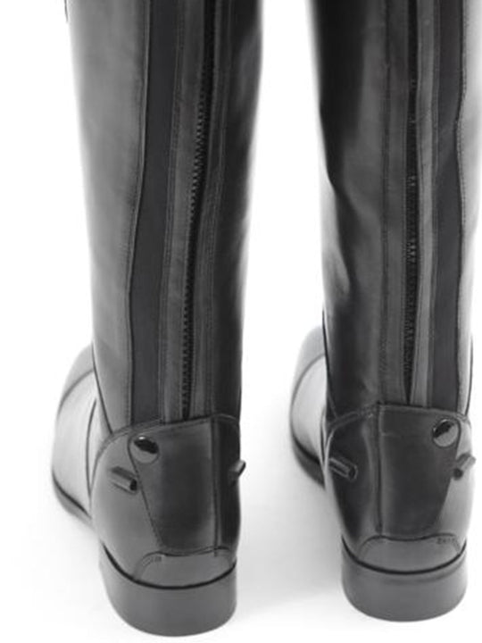 PE Mazziano Ladies Long Leather Dress Riding Boots Black
