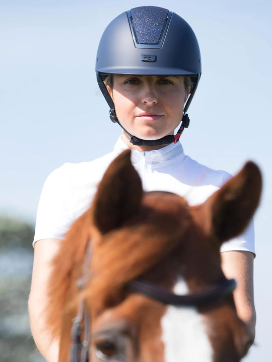 PE Odyssey Riding Helmet Navy