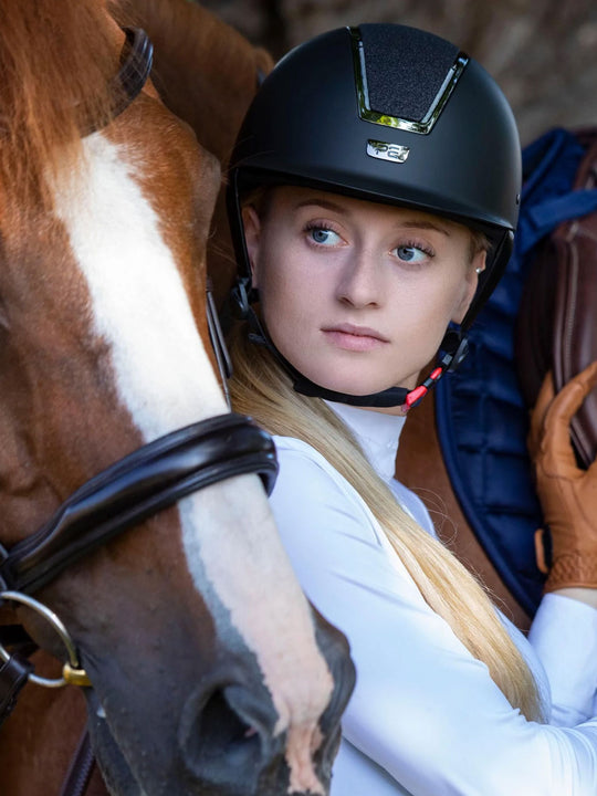 PE Odyssey Riding Helmet Black