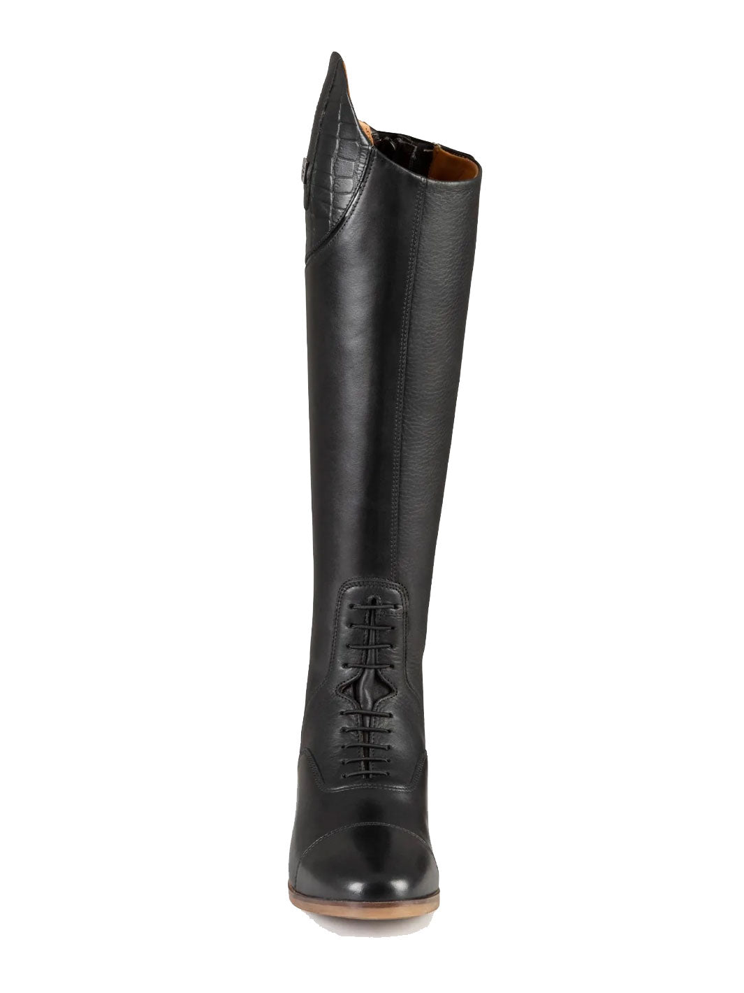 NEW! PE Passaggio Ladies Long Leather Field Tall Riding Boots Black