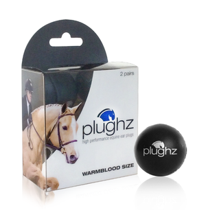 Plughz Equine Earplugs  2 Pair Pack Pony Horse Warmblood