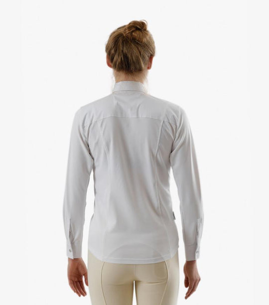 PE Tessa Long Sleeve Tie Show Hacking Shirt Pony Club