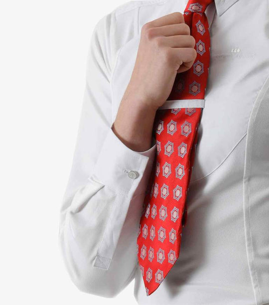 PE Tessa Long Sleeve Tie Show Hacking Shirt Pony Club