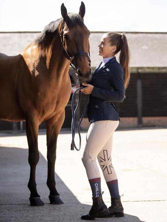Chillout Uk Beige Sports Breeches