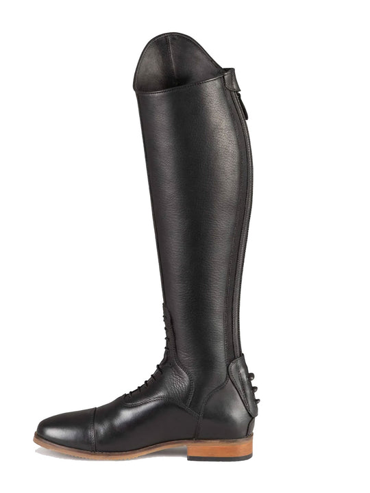 PE Bilancio Ladies Long Leather Field Tall Riding Boots Black