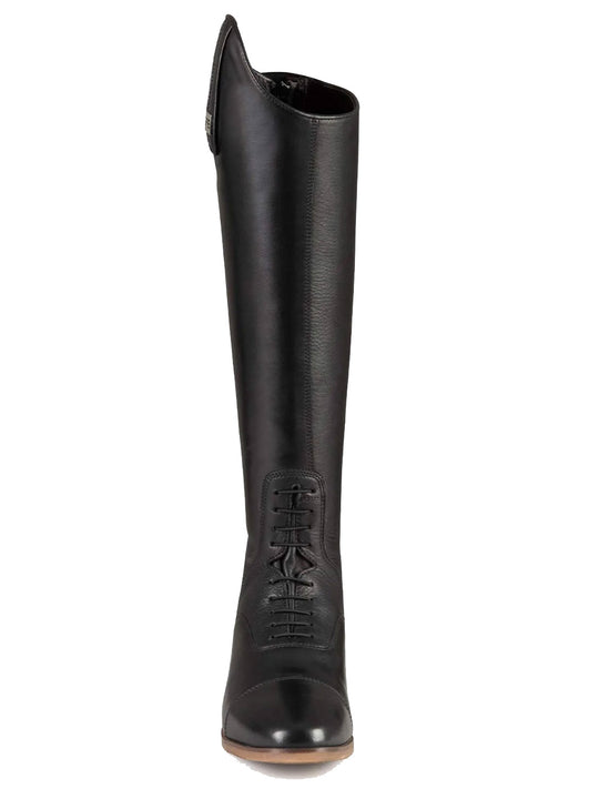 PE Bilancio Ladies Long Leather Field Tall Riding Boots Black