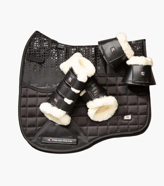 PE Carbon Tech Techno Wool Over Reach Bell Boots