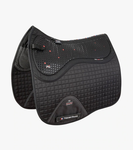 PE Close Contact Tech Grip Pro Anti-Slip Saddle Pad - Dressage Square